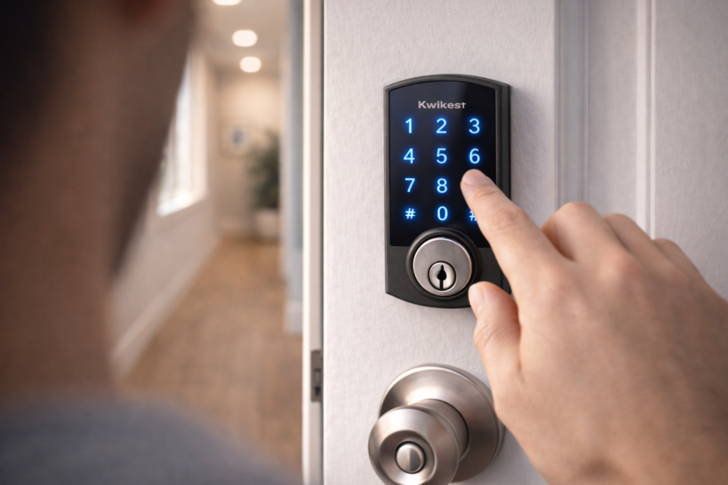 Kwikset smart lock reset without master code using keypad sequence